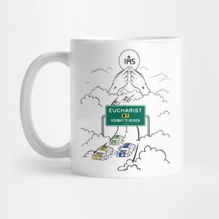 Eucharist: Highway to Heaven 'animated' Mug